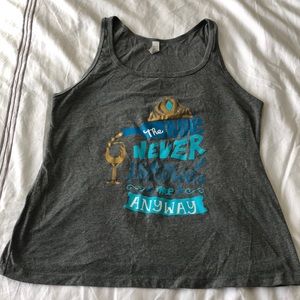 runDisney Frozen and W&D Themed Tank
